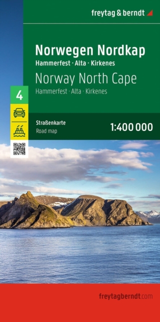 Norway North Cape Road Map