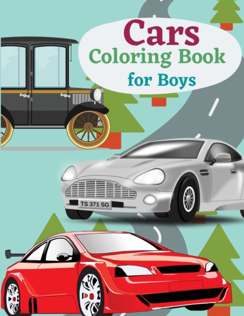 Cars Coloring Book for Boys