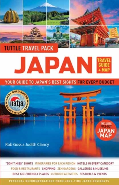 Japan Travel Guide + Map: Tuttle Travel Pack