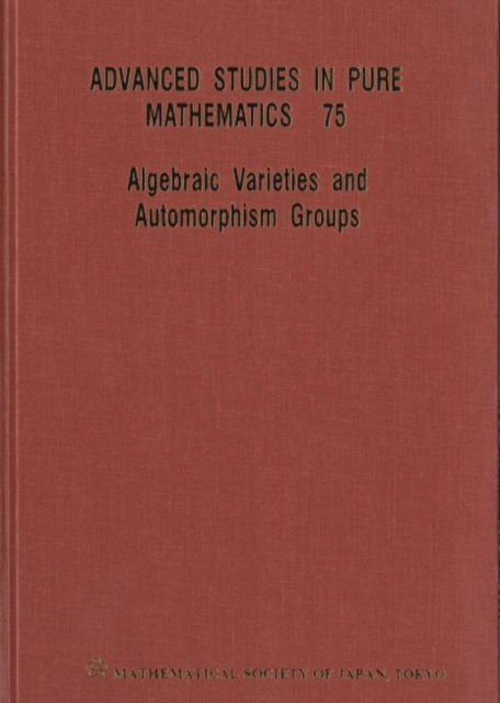 Algebraic Varieties And Automorphism Groups