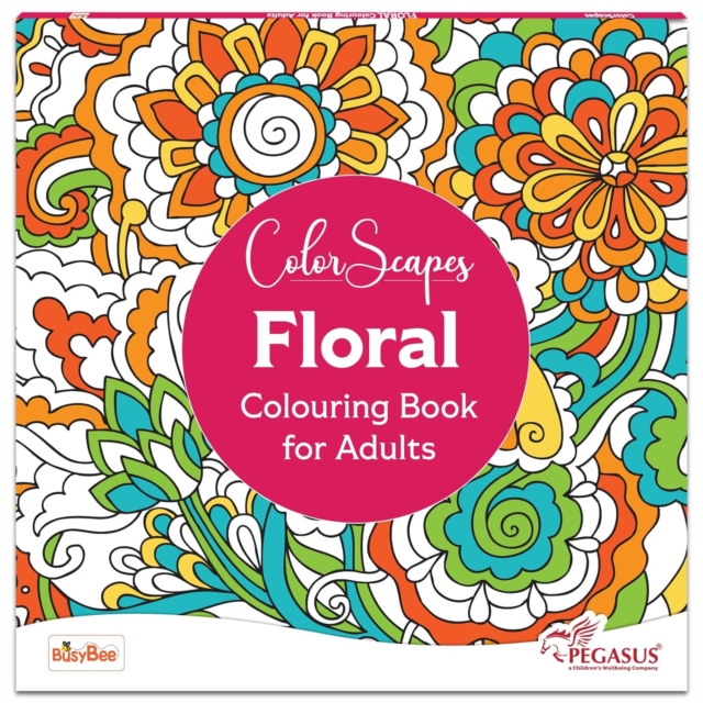 Floral Colouring Book for Adults
