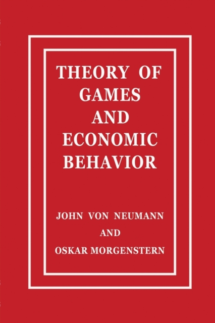 Theory of Games and Economic Behavior