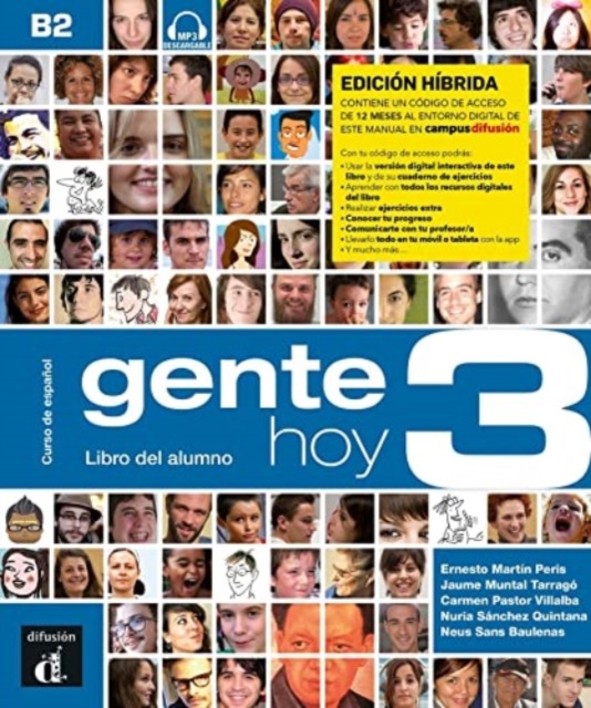 Gente hoy 3 - Edicion hibrida - Libro del alumno + audio MP3