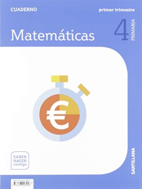 Cuaderno matematicas 1/4 Primaria