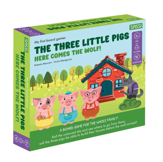 My First Board Games. The Three Little Pigs. Here Comes the Wolf!