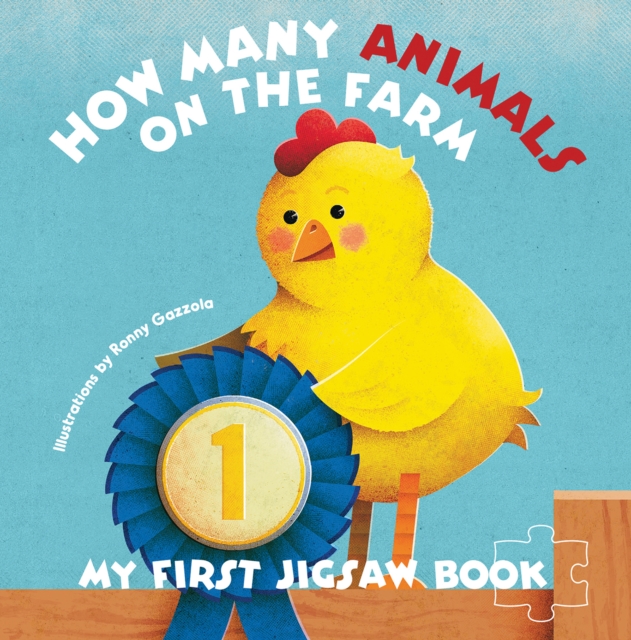 My First Jigsaw Book: How Many Animals on the Farm?