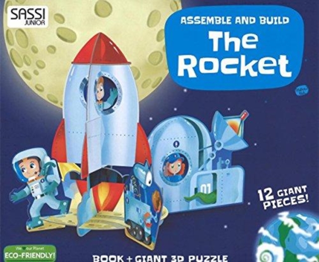 ROCKET 3D PUZZLE & BOARD BOOK