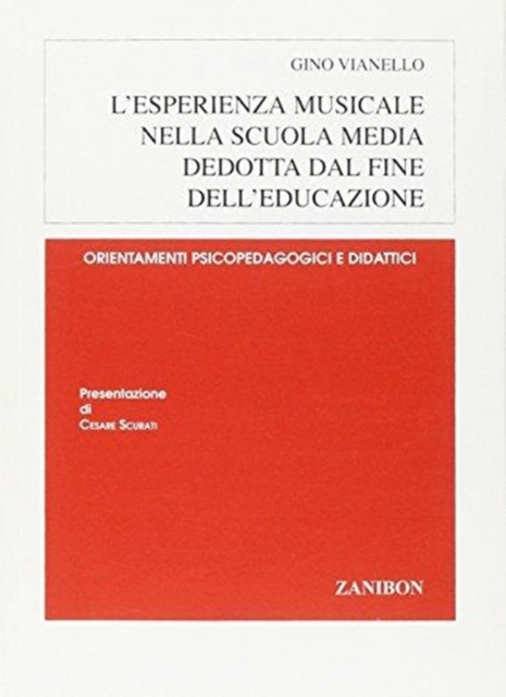 LESPERIENZA MUSICALE NELLA SCUOLA MEDIA