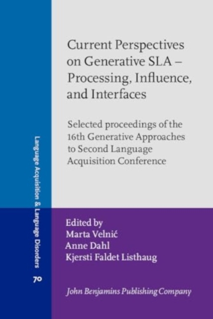 Current Perspectives on Generative SLA - Processing, Influence, and Interfaces