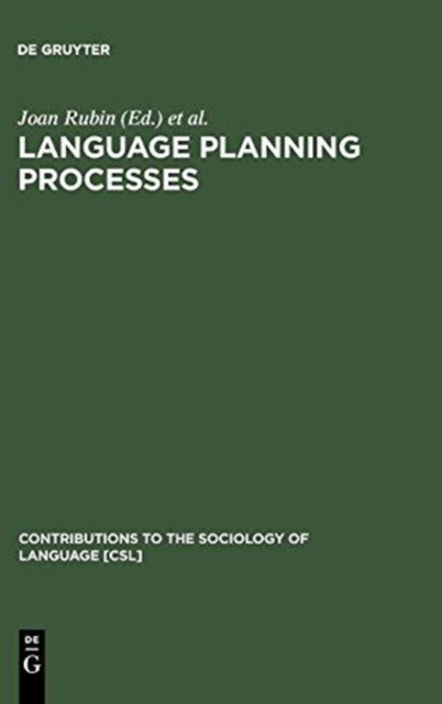 Language Planning Processes