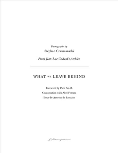 What We Leave Behind