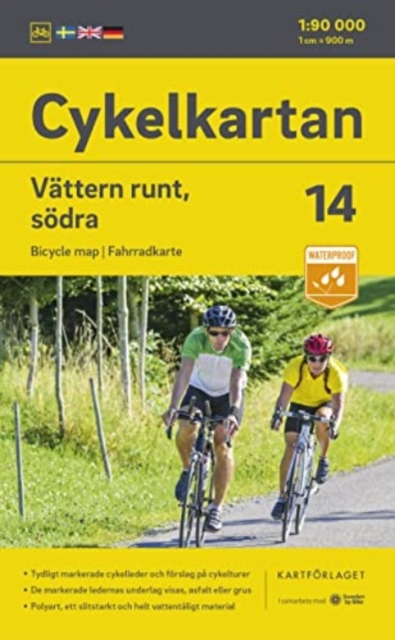 Vatter lake South cycling map