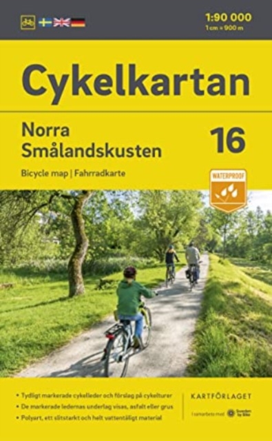 Smaland Coast North cycling map