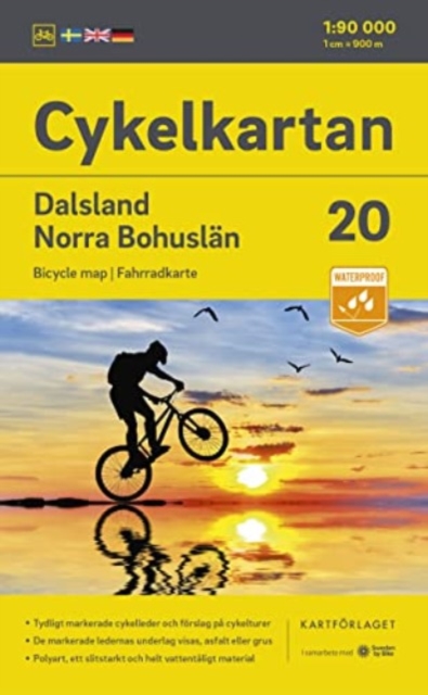 Dalsland / Bohuslan North cycling map