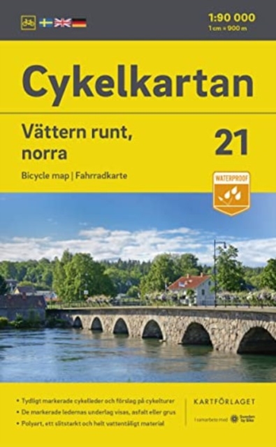 Vatter lake North cycling map