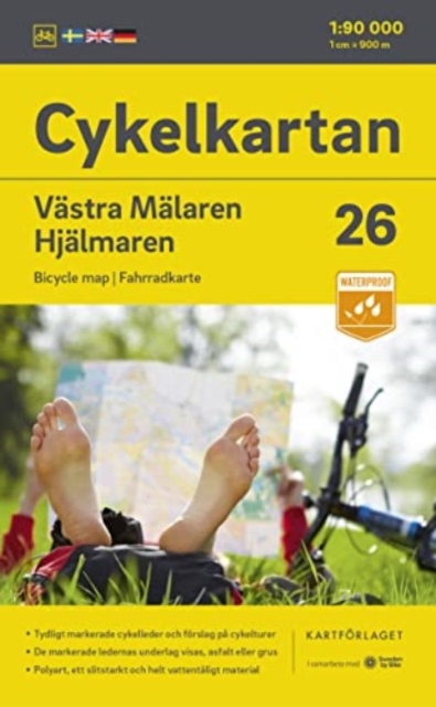 Malaren West / Hjalmaren cycling map