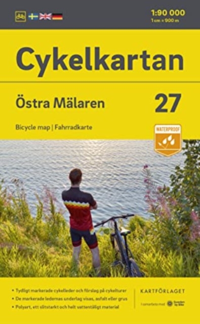 Malaren East cycling map