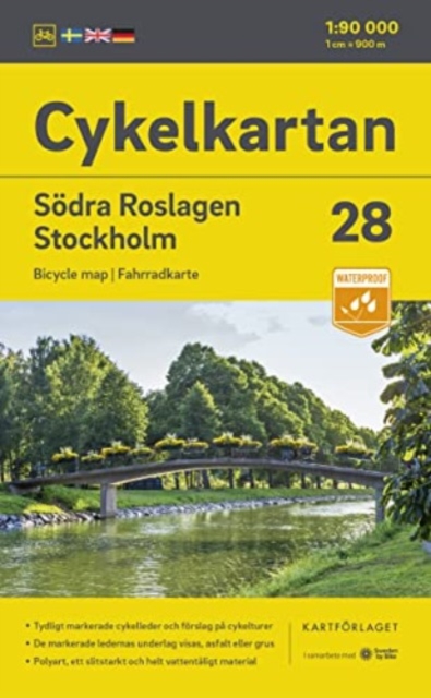 Roslagen South / Stockholm cycling map