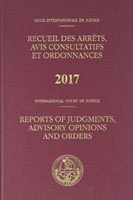 Reports of judgments, advisory opinions and orders 2017