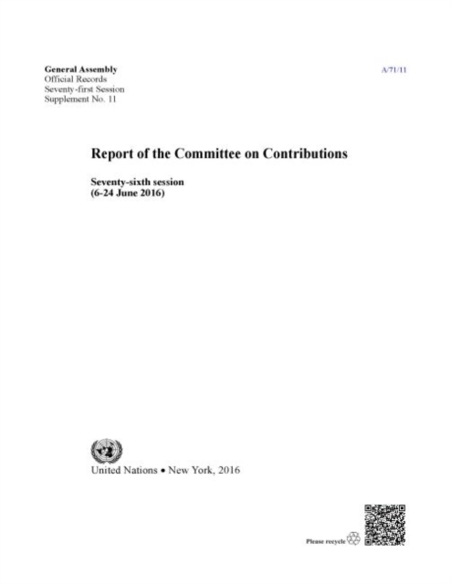 Report of the Committee on Contributions