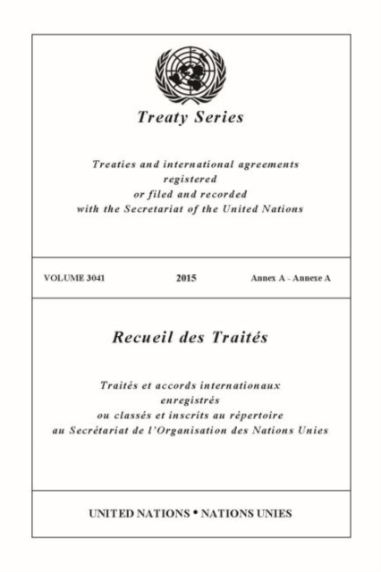 Treaty Series 3041 (English/French Edition)