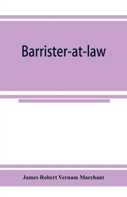 Barrister-at-law
