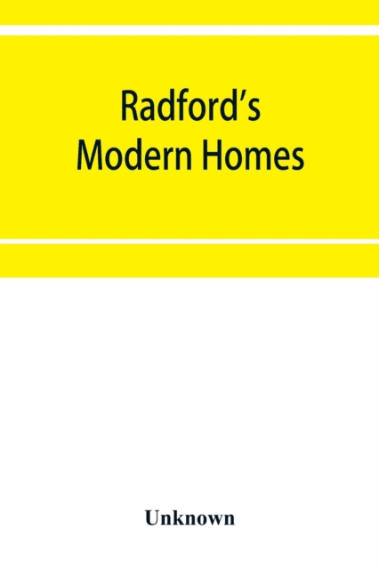 Radford's modern homes