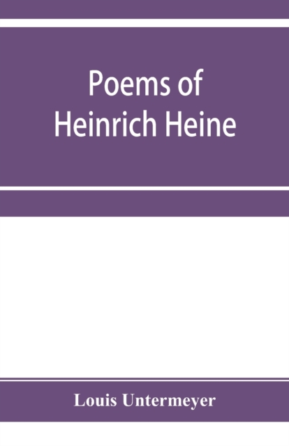 Poems of Heinrich Heine