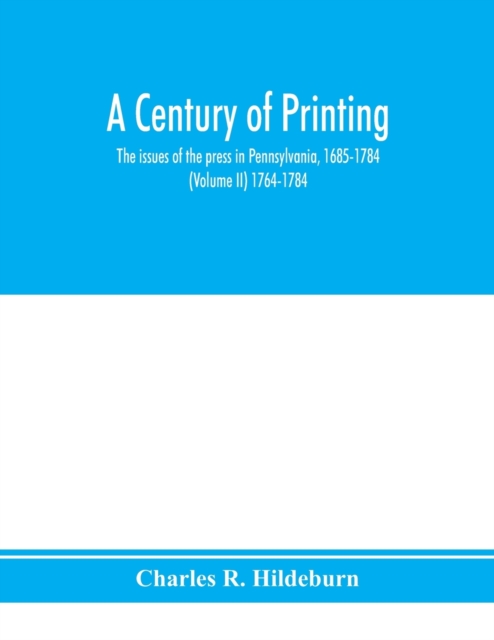 century of printing