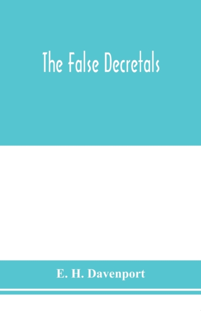 The False decretals
