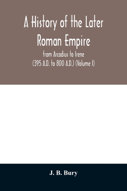 history of the later Roman empire