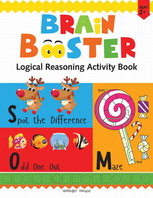 Preschool Activity Book Brain Booster - Logical Reasoning Activity Book for Kids