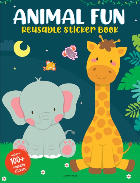 Animal Fun Reusable Sticker Book?for Children
