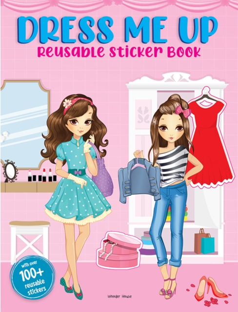 Dress Me Up Reusable Sticker Book?for Chindren