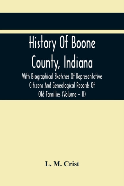 History Of Boone County, Indiana