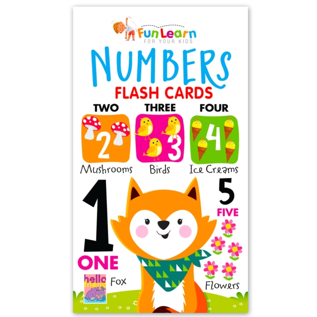 Numbers 30 Flash Cards Box
