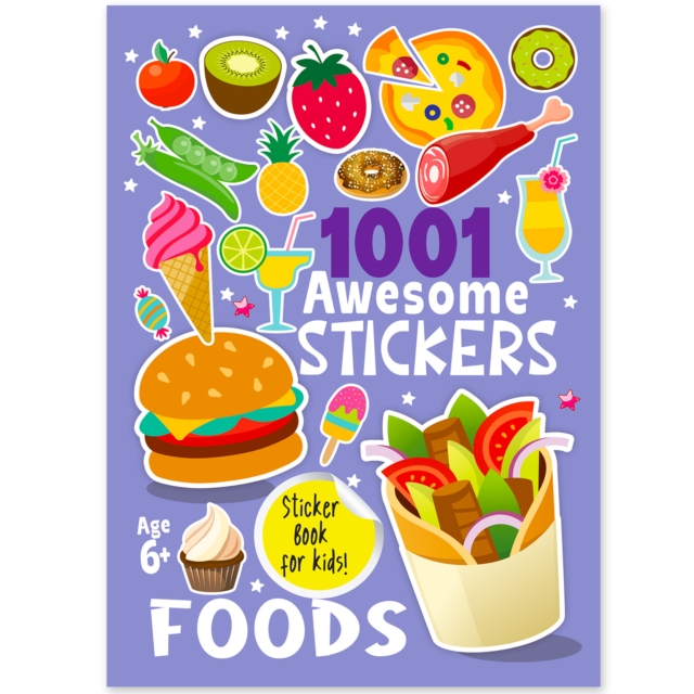 1001 Awesome Stickers  - Foods