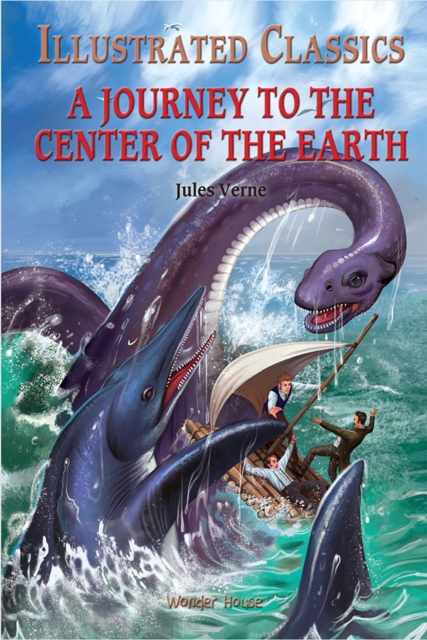 Journey To The Center of The Earth: Illustrated Abridged Children Classics English Novel With Review Questions (Hardback)