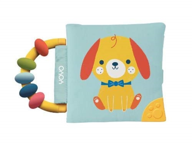 My Soft Rattle and Teether Book: Dog