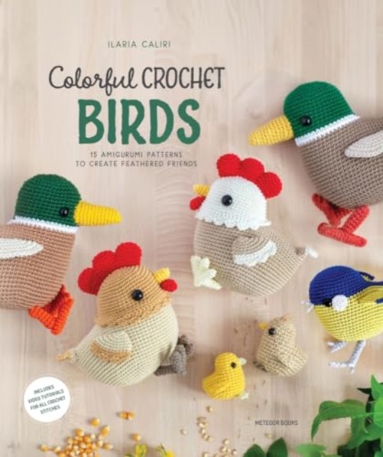 Colorful Crochet Birds