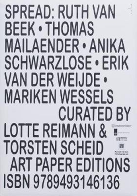 Spread: Ruth van Beek, Thomas Mailaender, Anika Schwarzlose, Erik van der Weijde, Mariken Wessels