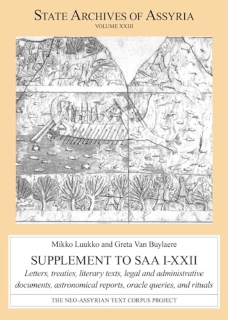 Supplement to SAA I–XXII