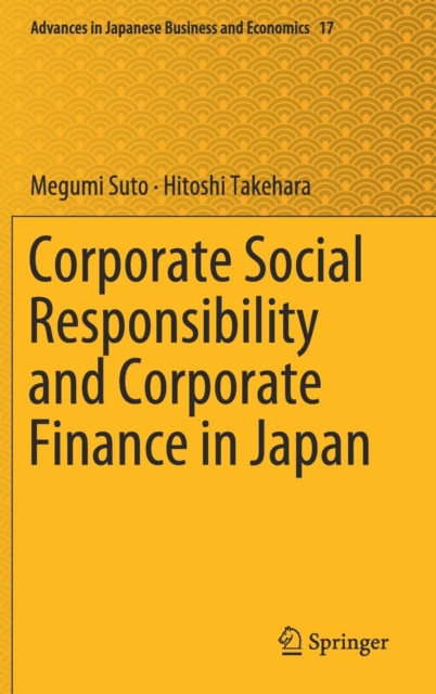 Corporate Social Responsibility and Corporate Finance in Japan