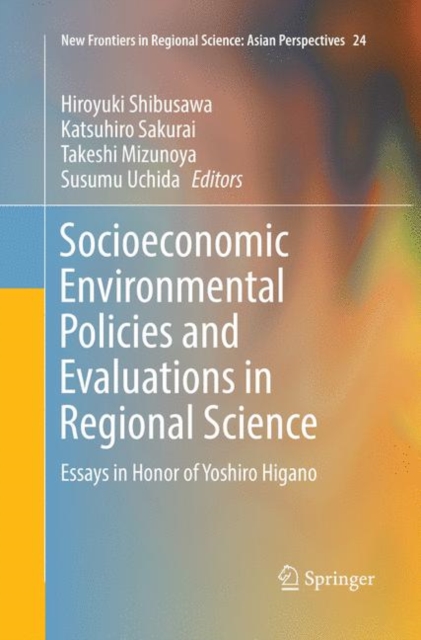 Socioeconomic Environmental Policies and Evaluations in Regional Science