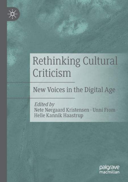 Rethinking Cultural Criticism