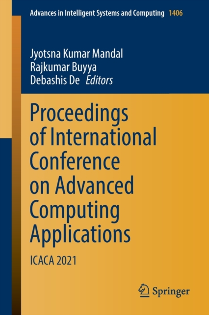 Proceedings of International Conference on Advanced Computing Applications
