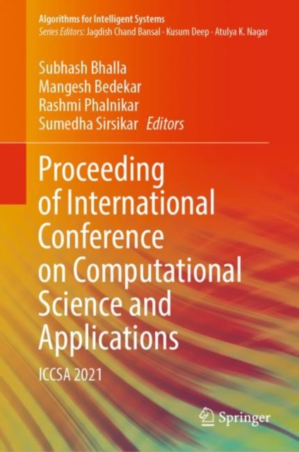 Proceeding of International Conference on Computational Science and Applications