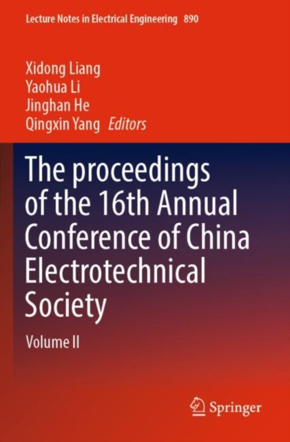 proceedings of the 16th Annual Conference of China Electrotechnical Society