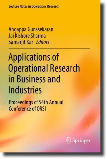 Applications of Operational Research in Business and Industries