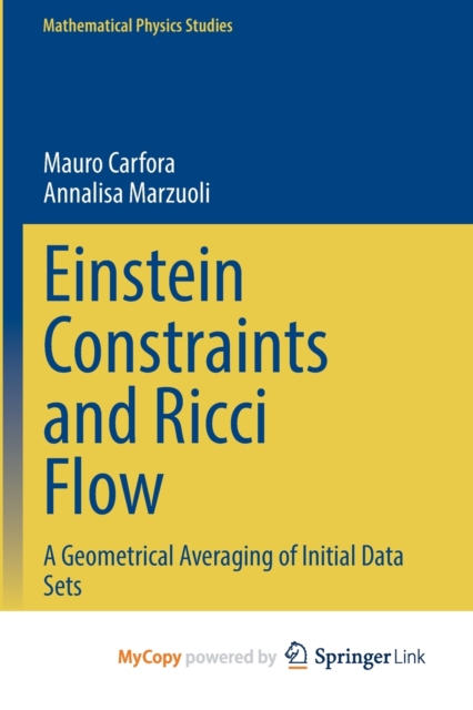 Einstein Constraints and Ricci Flow